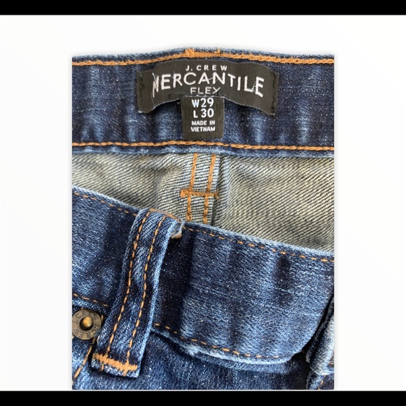 J.Crew Mercantile Flex Jeans Sz 29/30 - Picture 8 of 8